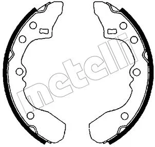 Brake Shoe Set (53-0203)