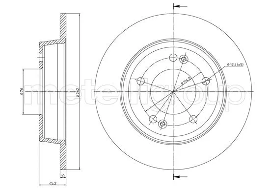 Brake Disc (23-1440C)