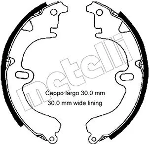 Brake Shoe Set (53-0419)