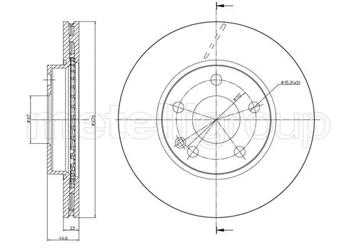 Brake Disc (23-0831C)