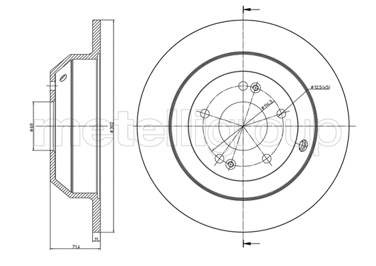 Brake Disc (23-1347C)