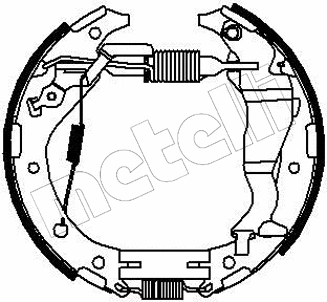 Brake Shoe Set (51-0208)