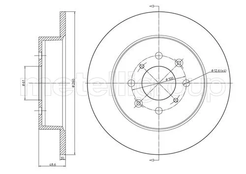 Brake Disc (23-0579C)
