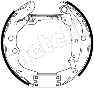 Brake Shoe Set (51-0206)