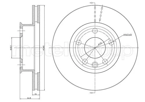 Brake Disc (23-0437)