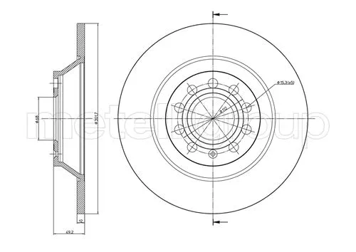 Brake Disc (23-0865C)