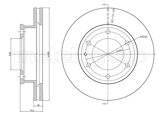 Brake Disc (23-1214)