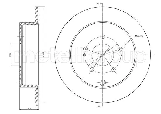 Brake Disc (23-1543C)