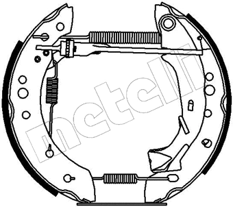 Brake Shoe Set (51-0166)