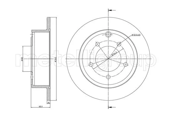 Brake Disc (23-1346C)