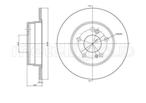 Brake Disc (23-0299)