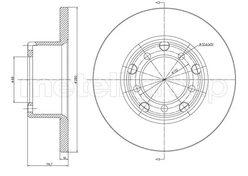 Brake Disc (23-0210)