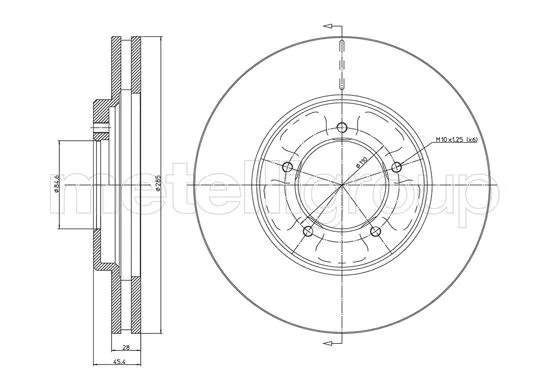 Brake Disc (23-1074C)