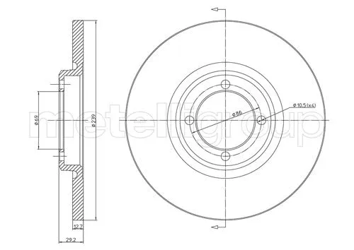 Brake Disc (23-0127)