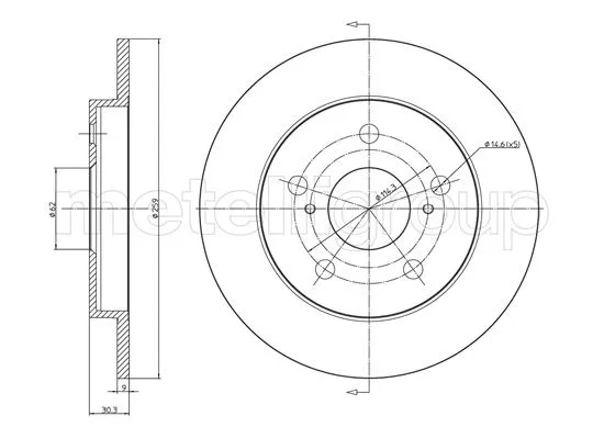 Brake Disc (23-0977C)