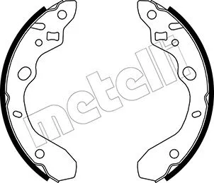 Brake Shoe Set (53-0214)