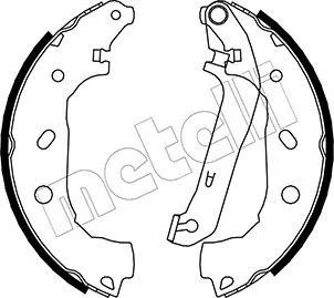 Brake Shoe Set (53-0138)