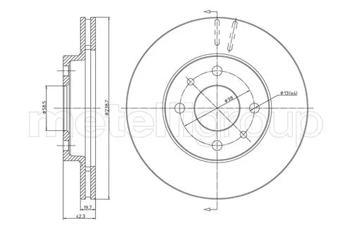 Brake Disc (23-0553)