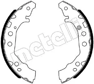 Brake Shoe Set (53-0526)
