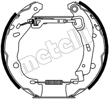 Brake Shoe Set (51-0486)