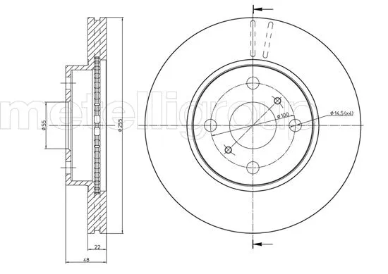 Brake Disc (23-0439)