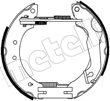 Brake Shoe Set (51-0317)