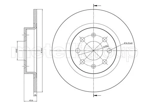 Brake Disc (23-0857C)