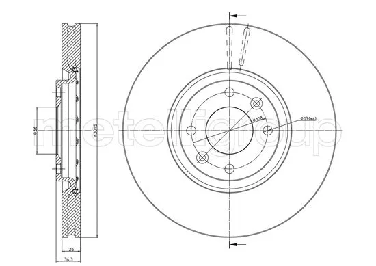 Brake Disc (23-0985C)