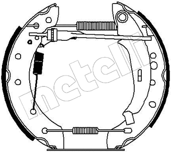 Brake Shoe Set (51-0193)