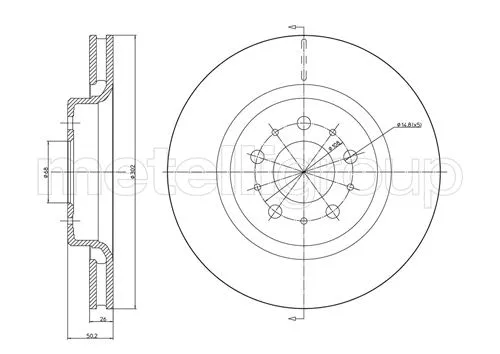 Brake Disc (23-0770C)
