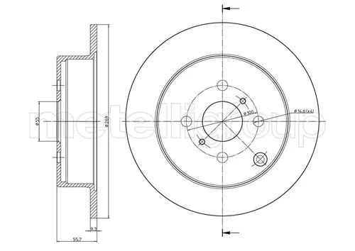 Brake Disc (23-0636)