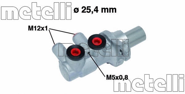 Brake Master Cylinder (05-0716)