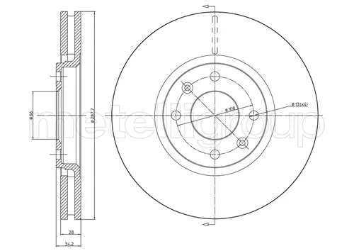 Brake Disc (23-0557C)