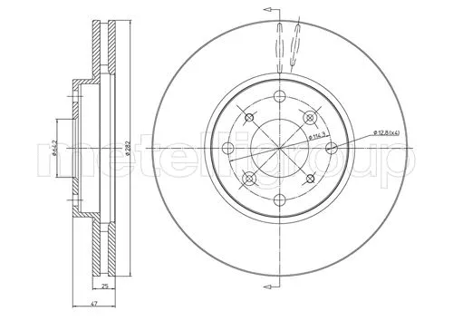 Brake Disc (23-0582)