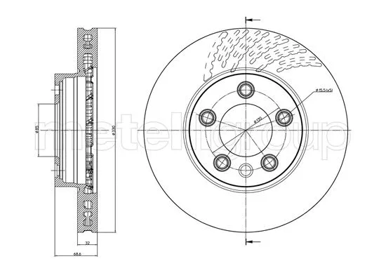 Brake Disc (23-0919C)