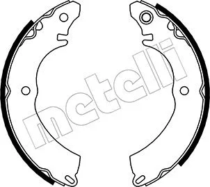 Brake Shoe Set (53-0263)