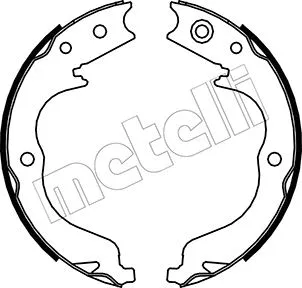 Brake Shoe Set, parking brake (53-0268)
