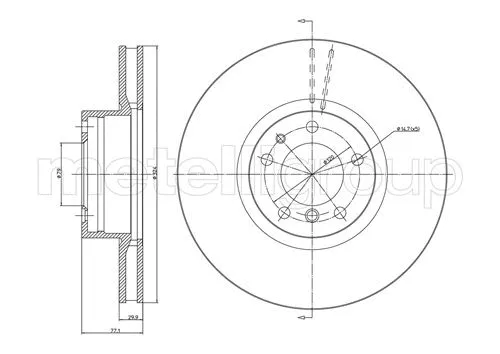 Brake Disc (23-0703C)