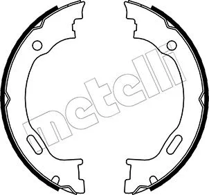 Brake Shoe Set, parking brake (53-0242)