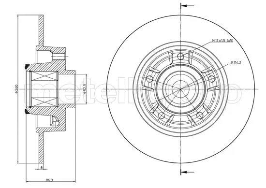 Brake Disc (23-1095)