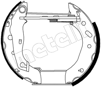 Brake Shoe Set (51-0151)