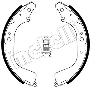 Brake Shoe Set (53-0421)