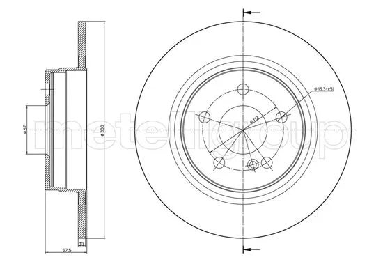 Brake Disc (23-0938C)