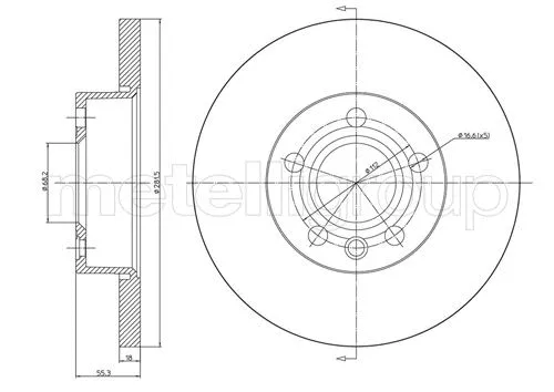 Brake Disc (23-0484)