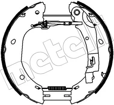 Brake Shoe Set (51-0321)