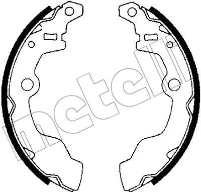 Brake Shoe Set (53-0380)