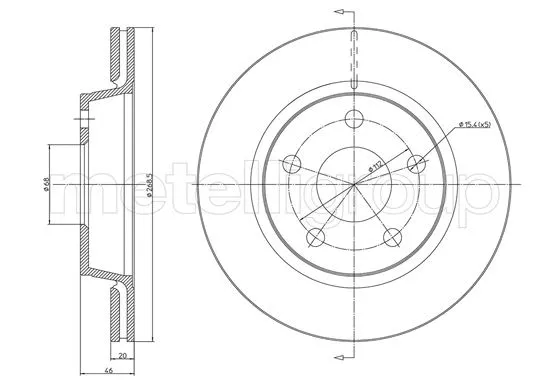 Brake Disc (23-1734C)