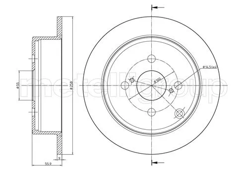 Brake Disc (23-0634C)