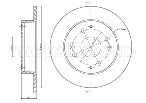 Brake Disc (23-0361)
