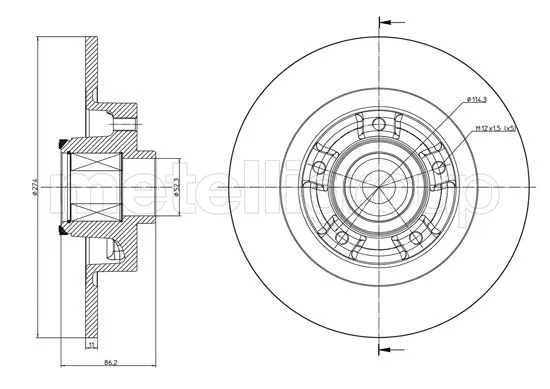 Brake Disc (23-1232)